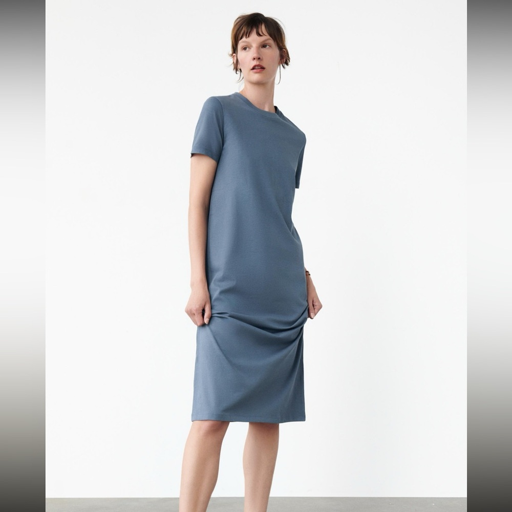 Zara - cotton Midi dress (size M)